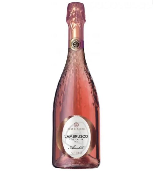 Игристое вино Lambrusco Rose di Bacco Rosato, 7.5% (0,75L)