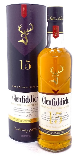 Виски Glenfiddich 15 YO 40% in Tube (0,7L)