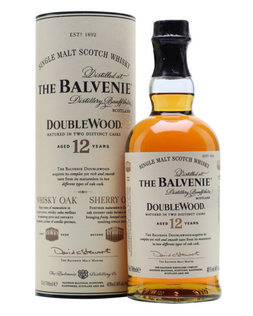 Виски The Balvenie Doublewood 12 YO 40% in Tube (0,7L)