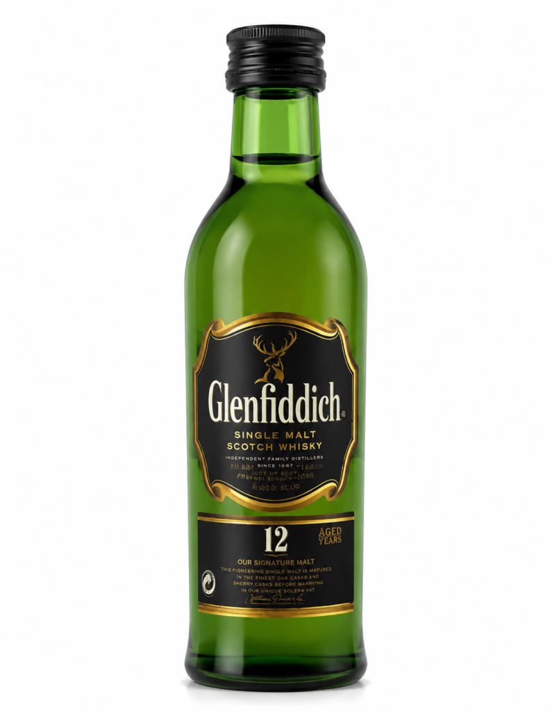 Виски Glenfiddich 12 YO 40% (0,05L)