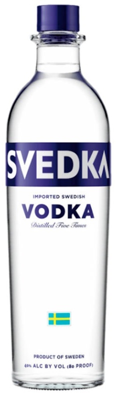 Водка Svedka 40% (0.75L)