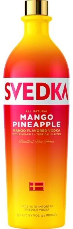 Водка Svedka Mango & Pineapple 35% (0.75L)