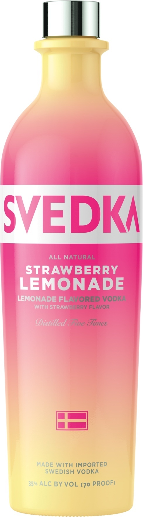 Водка Svedka Strawberry & Lemonade 35% (0.75L)