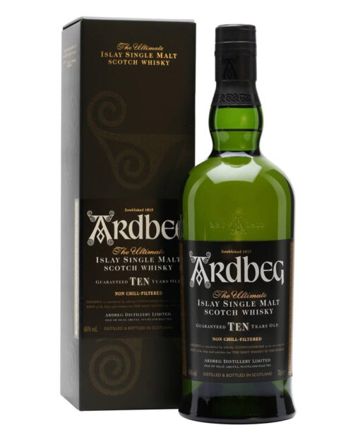 Виски Ardbeg 10  YO Single Malt 46% in Box (0,7L)