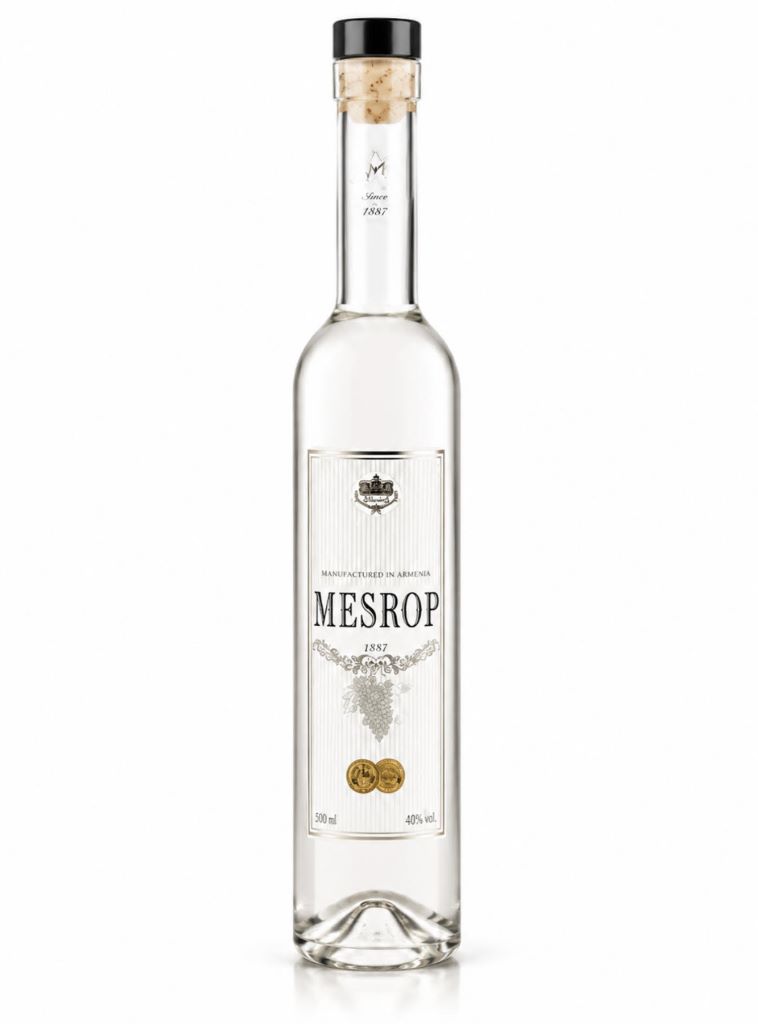 Чача Mesrop 40% (0,5L)