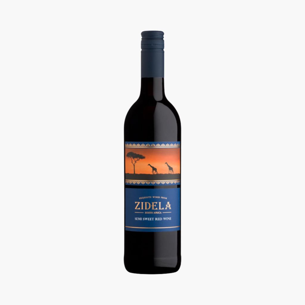 Вино Zidela Red Semi Sweet 13% (0,75L)