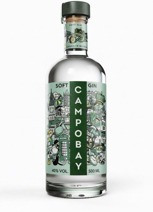 Джин Campobay Soft Gin 40% (0.5L)
