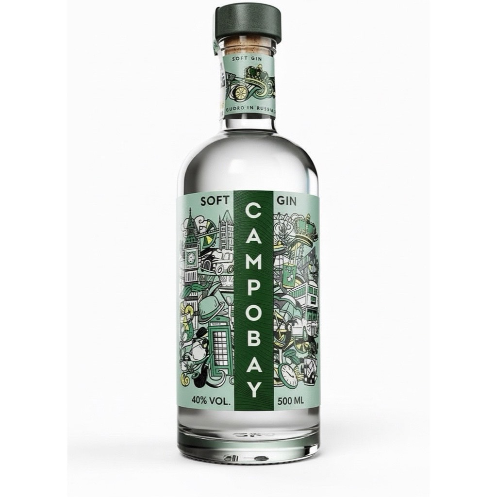 Джин Campobay Soft Gin 40% (0.5L)
