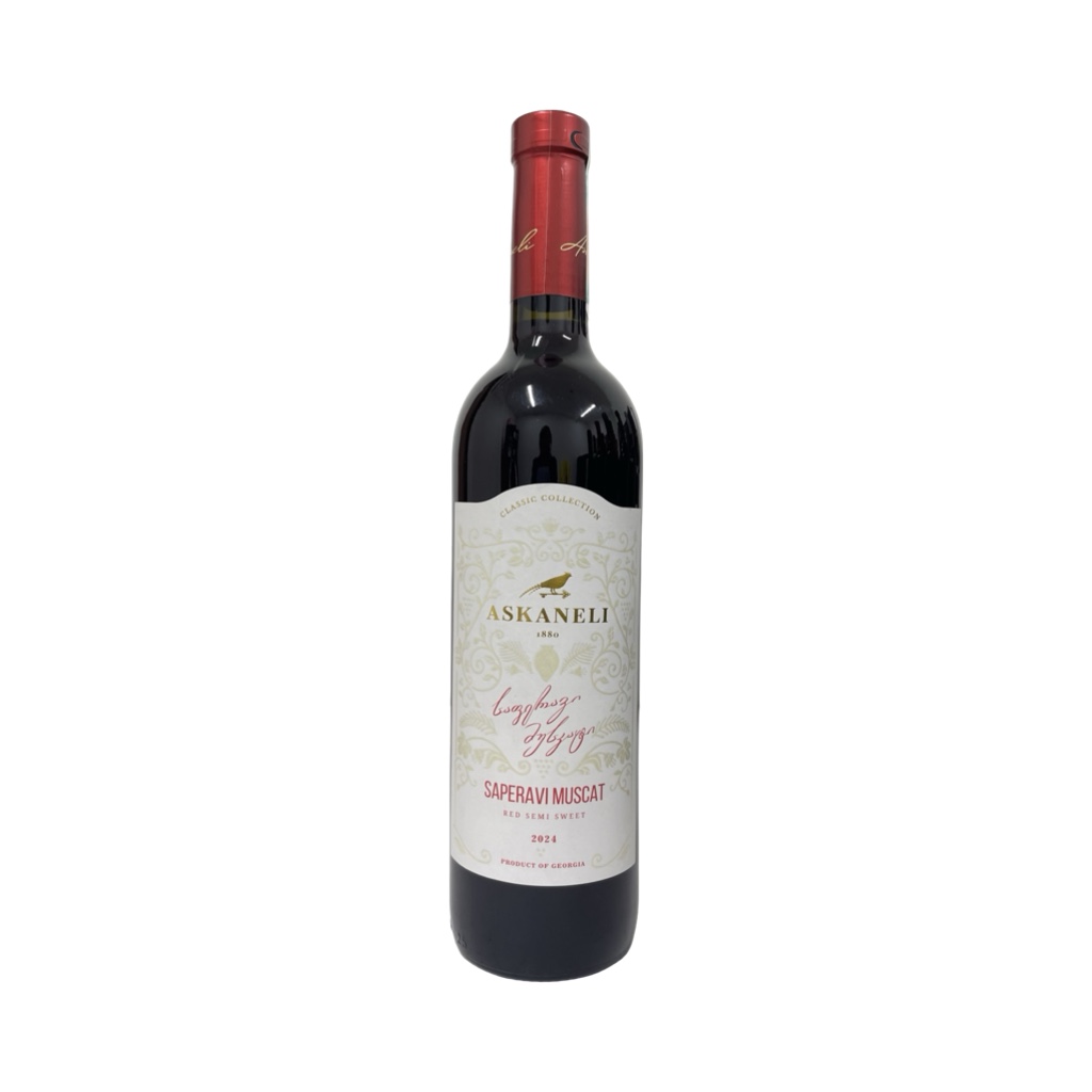 Вино Askaneli Saperavi Muscat 12% (0,75L)