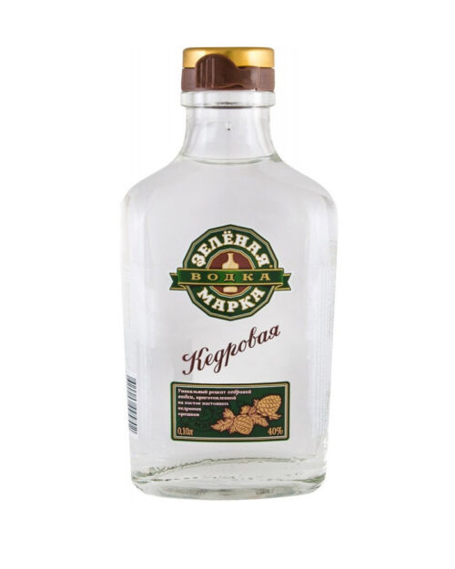 Водка Зеленая Марка Кедровая 40% (0.25L)