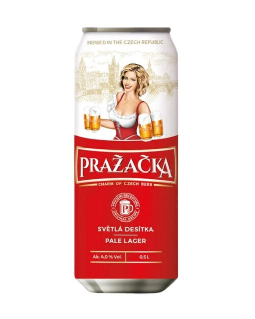 Пиво Prazacka 4% Can (0,5L)