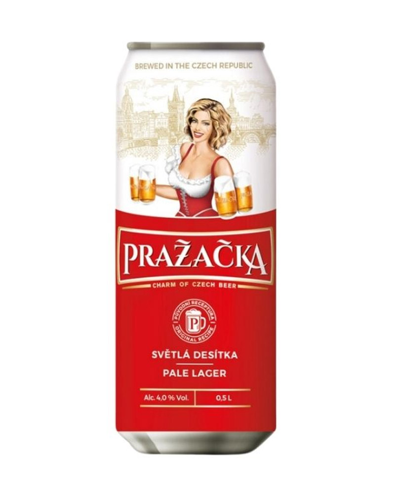 Пиво Prazacka 4% Can (0,5L)