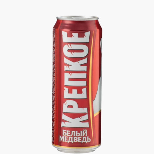 Пиво Белый Медведь Крепкое 7.2% in can (0,45L)