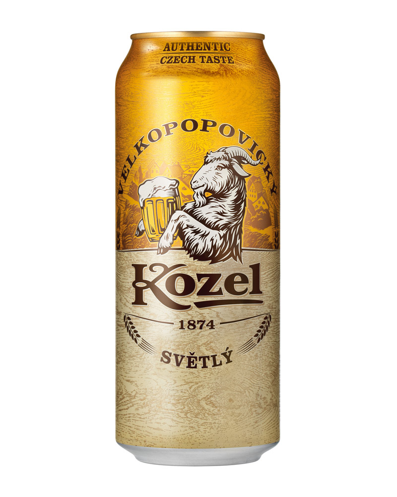 Пиво Kozel Velkopopovicky Svetly 4% Can (0,45L)