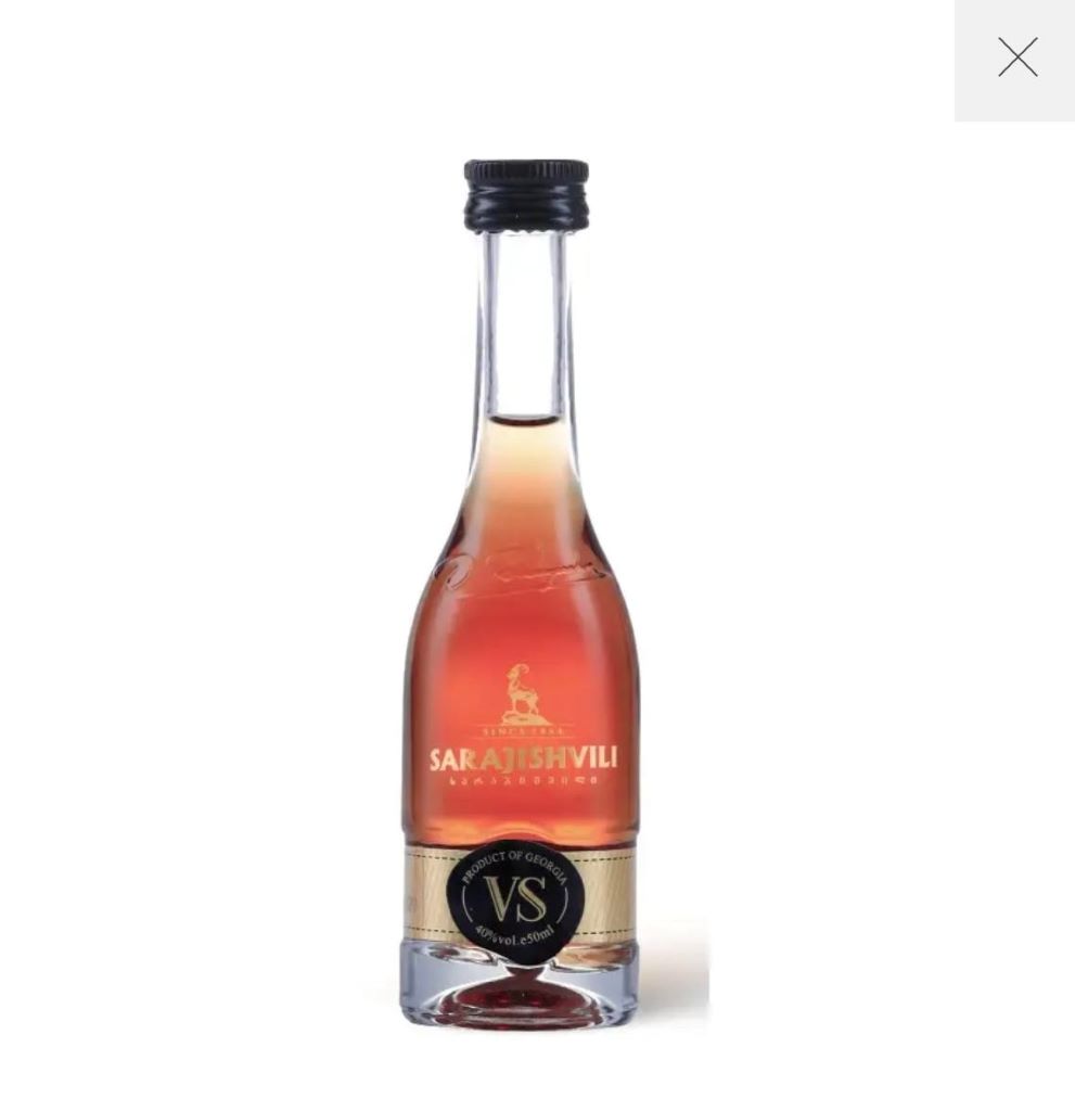 Коньяк Sarajishvili V.S. 40% (0,05L)