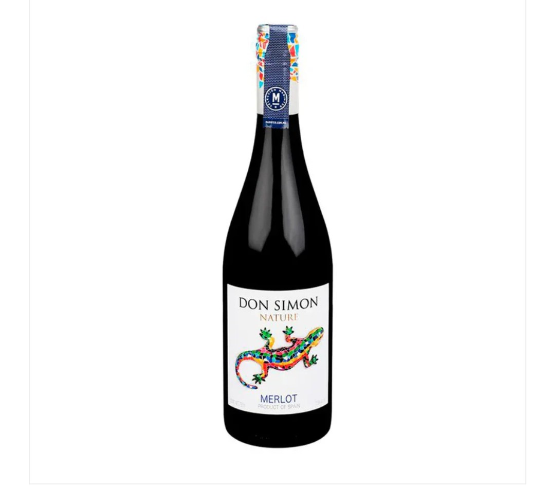Вино Don Simon Nature Merlot, 12,5% (0,75L)