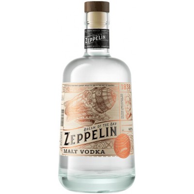 Водка Zeppelin Malt 40% (0.5L)