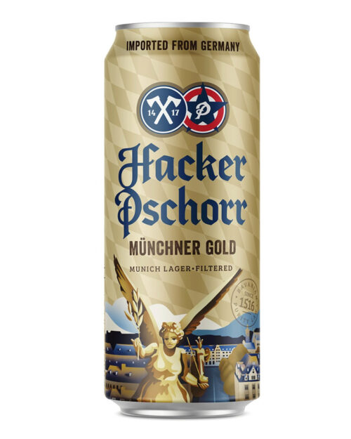 Пиво Hacker Pschorr Munchner Gold 5,5% Can(0,5L)