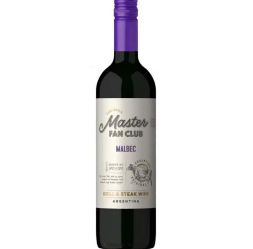 Вино The Grill Master Fan Club Malbec 12.5-14% (0.75L)