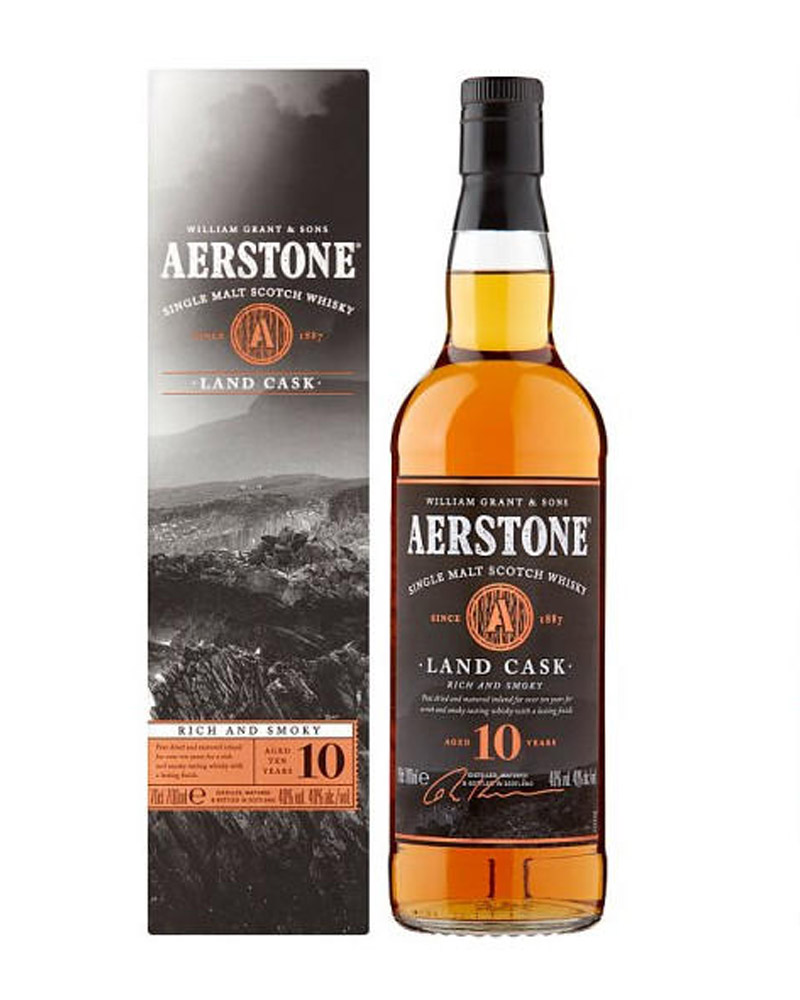 Виски Aerstone Land Cask 10 YO in Box 40% (0,7L)