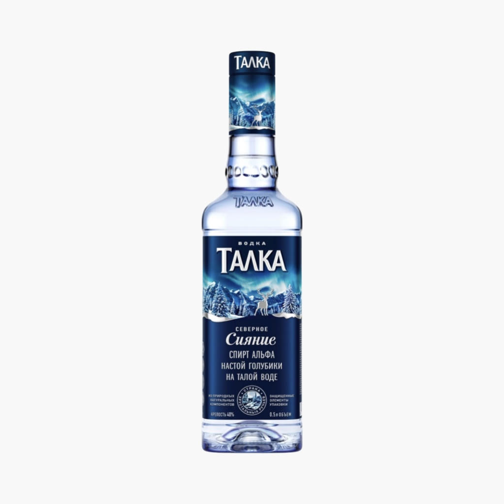 Водка Талка Северное Сияние 40% (0,5L)
