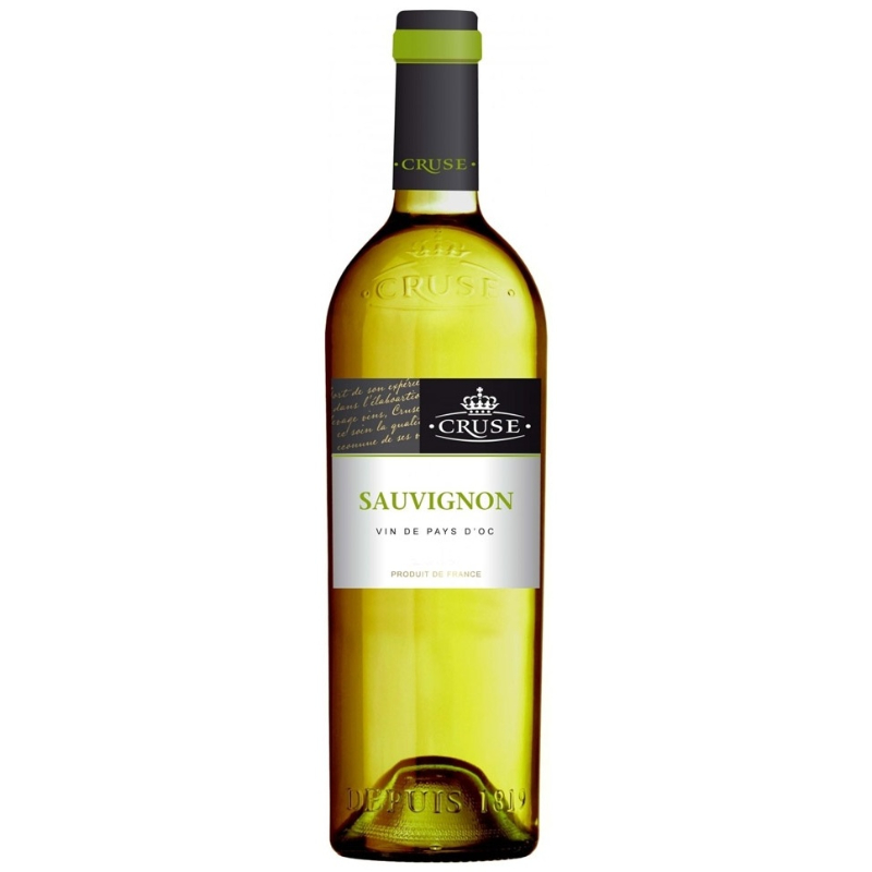 Вино Cruse, Chardonnay, Vin de Pays d'Oc 12,5% (0,75L)