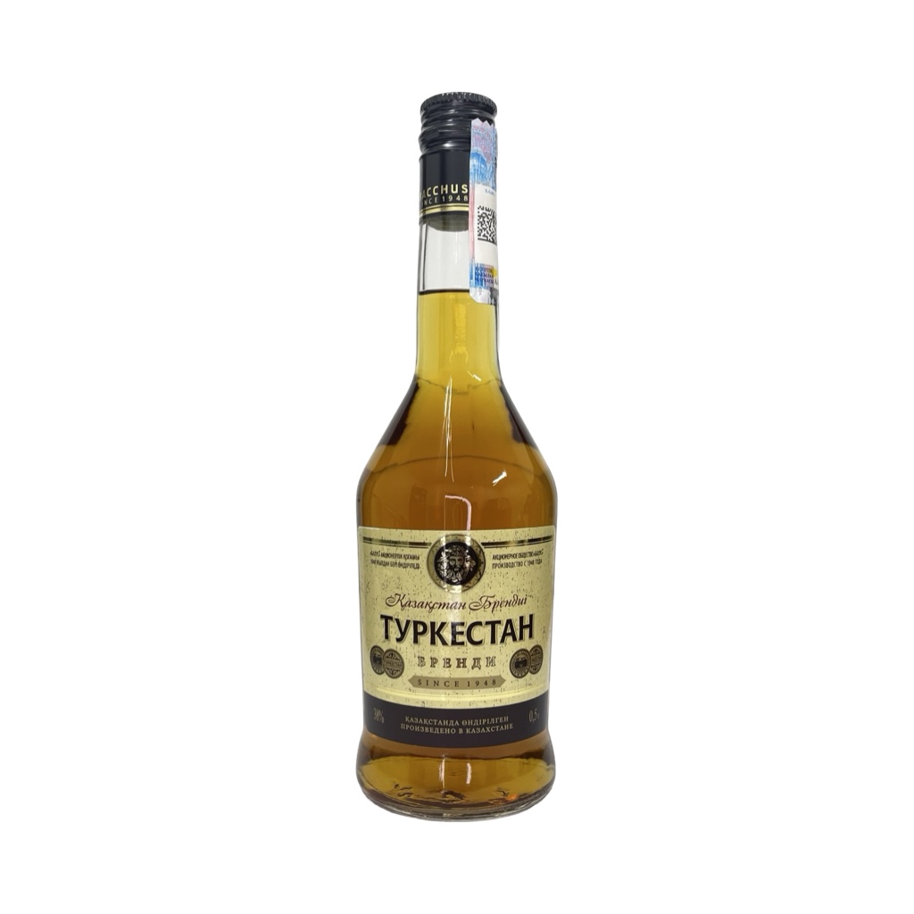 Бренди Туркестан 38% (0,5L)