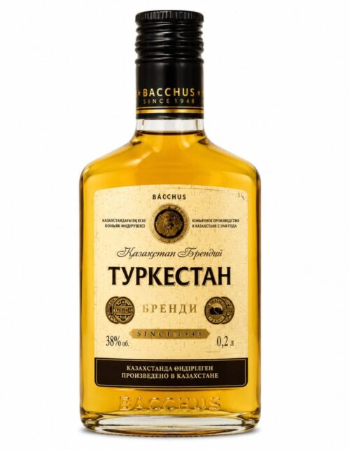 Бренди Туркестан 38% (0,2L)