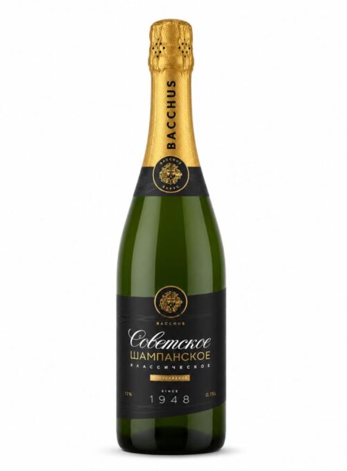 Игристое вино Bacchus Советское Шампанское Классическое 12% (0.75L)