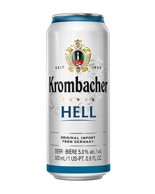 Пиво Krombacher Hell 5% Can (0,5L)