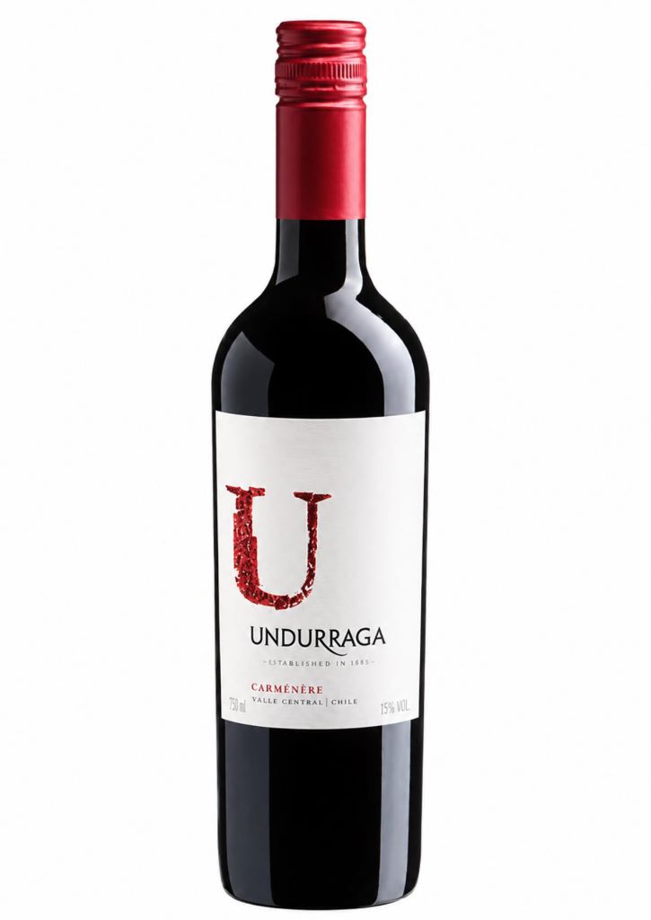 Вино U by Undurraga Carmenere Central Valley D.O. 13% (0,75L