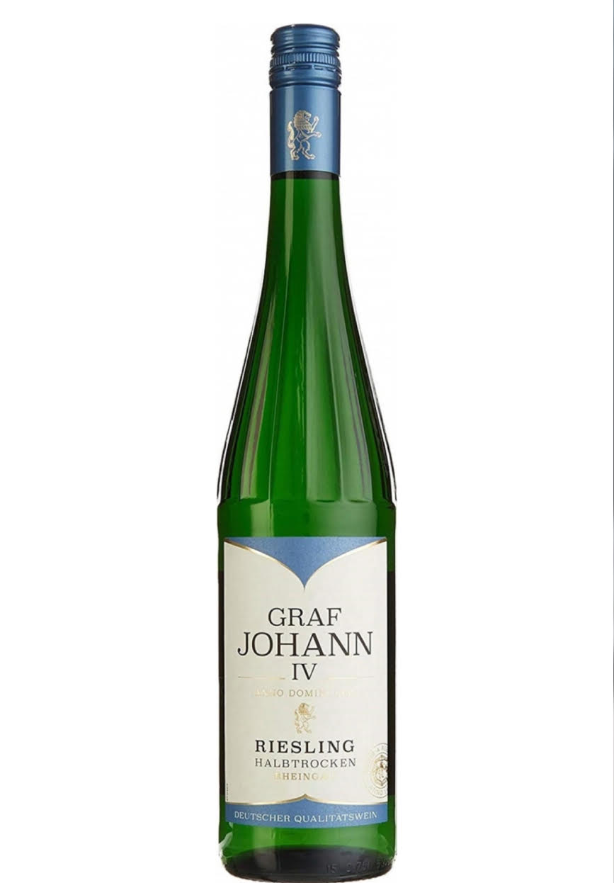 Вино Graf Johann IV Riesling Trocken, Rheingau 12% (0,75L)