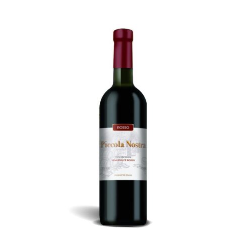 Вино Piccola Nostra Semi-Dolce Rosso, 11% (0.75L)
