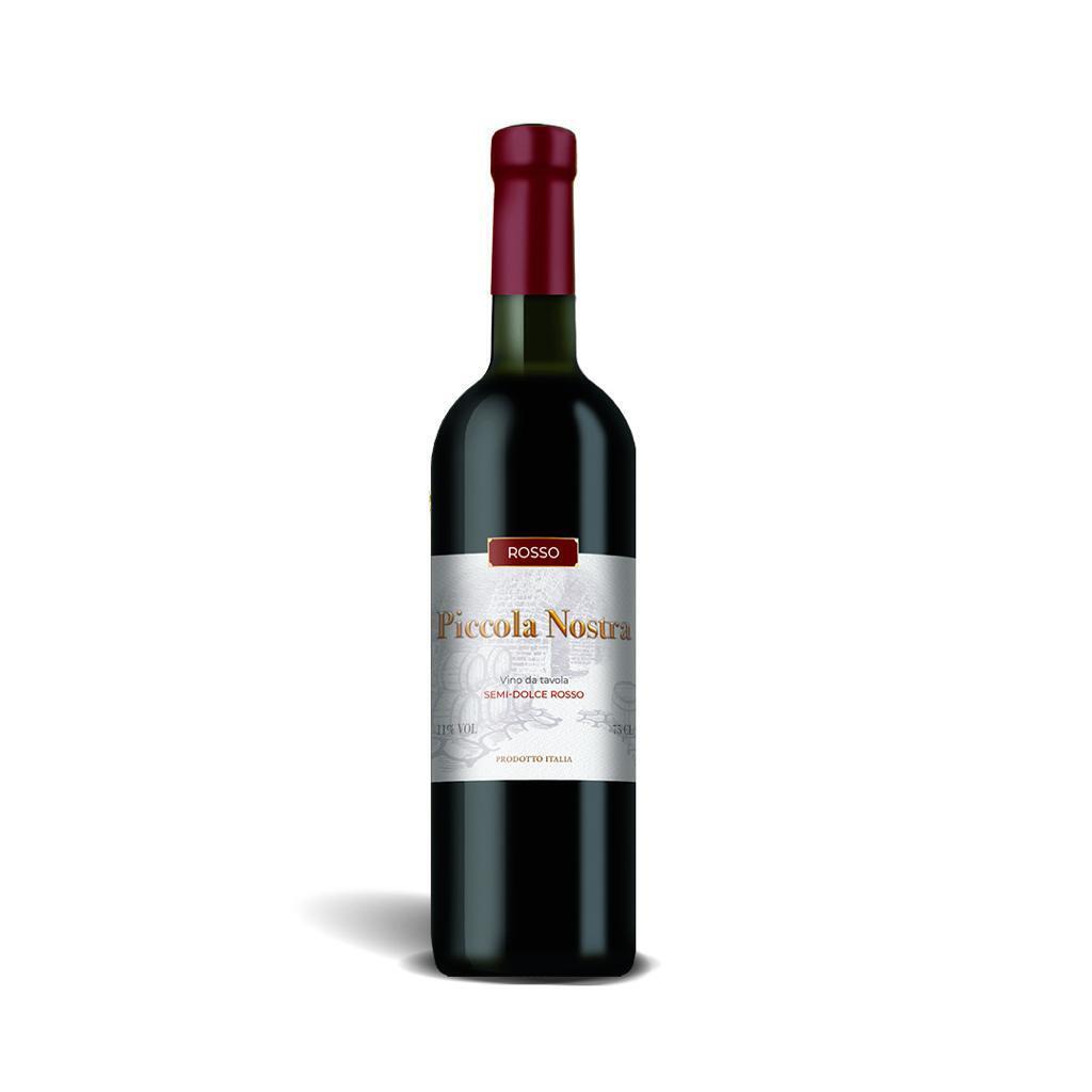 Вино Piccola Nostra Semi-Dolce Rosso, 11% (0.75L)