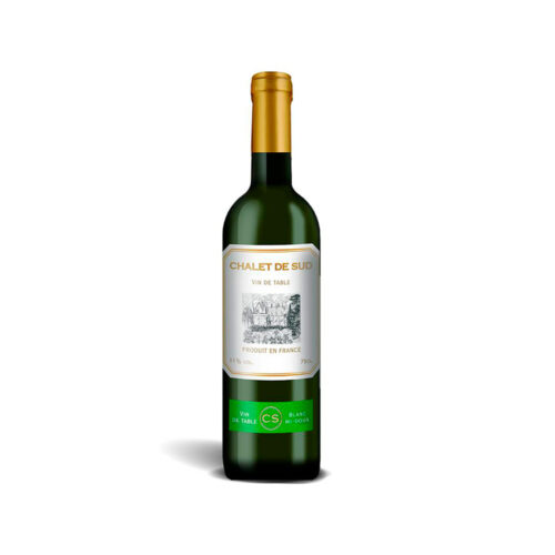 Вино Chalet De Sud Vin De Table Blanc Mi-Doux 11% (0,75L)