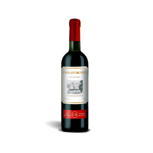 Вино Chalet de Sud Vin de Table Rouge Mi-Doux 11% (0,75L)