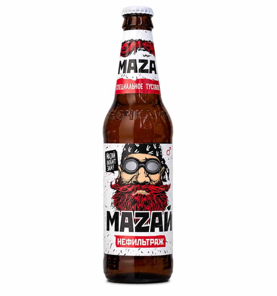 Пиво Мазай 4,8% (0,44L)