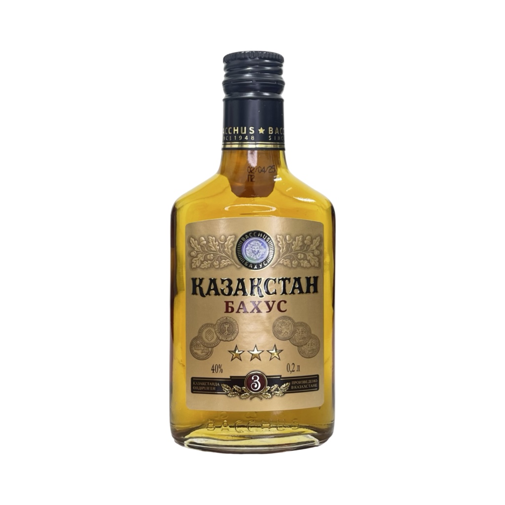 Коньяк Bacchus 3 Y.O. 40% (0,2L)