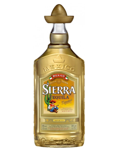 Текила Sierra Reposado Gold 38% (0,5L)