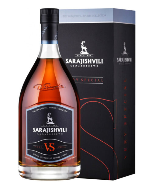 Коньяк Sarajishvili V.S. 40% in Box (0,5L)