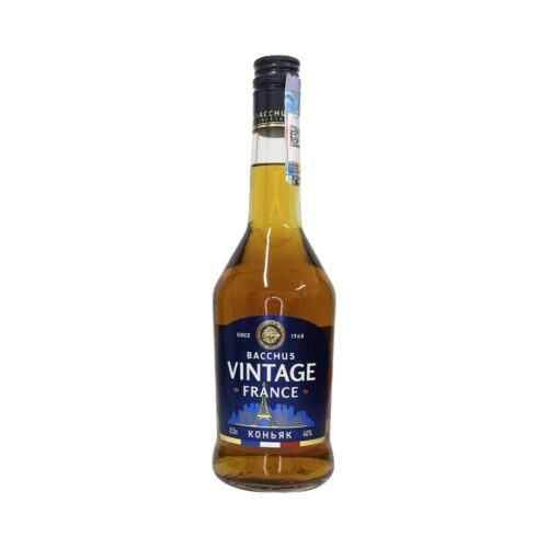 Коньяк Bacchus Vintage France 3YO, 40% (0,5L)