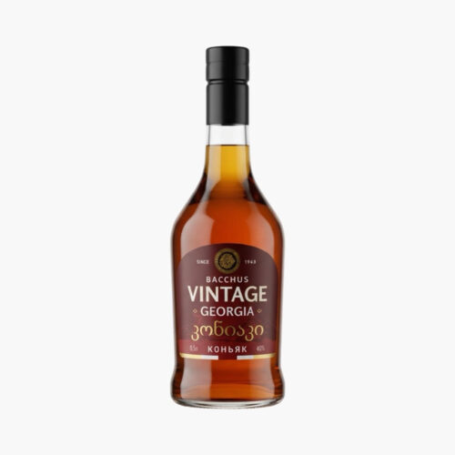 Коньяк Bacchus Vintage Georgia 3YO, 40% (0,5L)