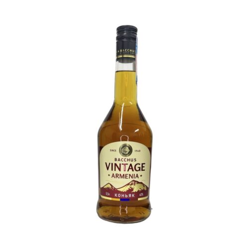 Коньяк Bacchus Vintage Armenia 3YO, 40% (0,5L)