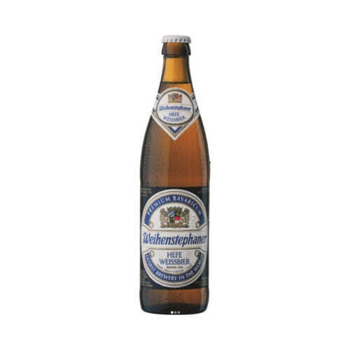Пиво Weihenstephan Hefe Weissbier 5,4%, Glass (0,5L)