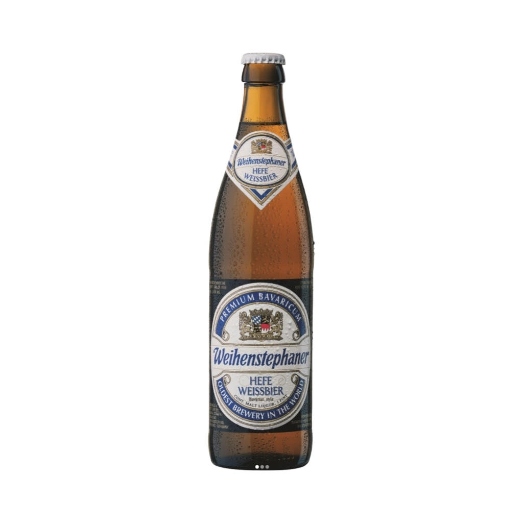 Пиво Weihenstephan Hefe Weissbier 5,4%, Glass (0,5L)