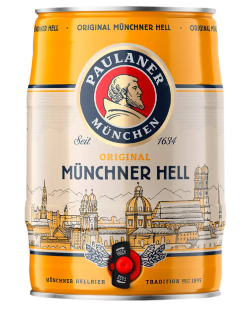 Пиво Paulaner Munchner Hell 4,9% Can (5L)