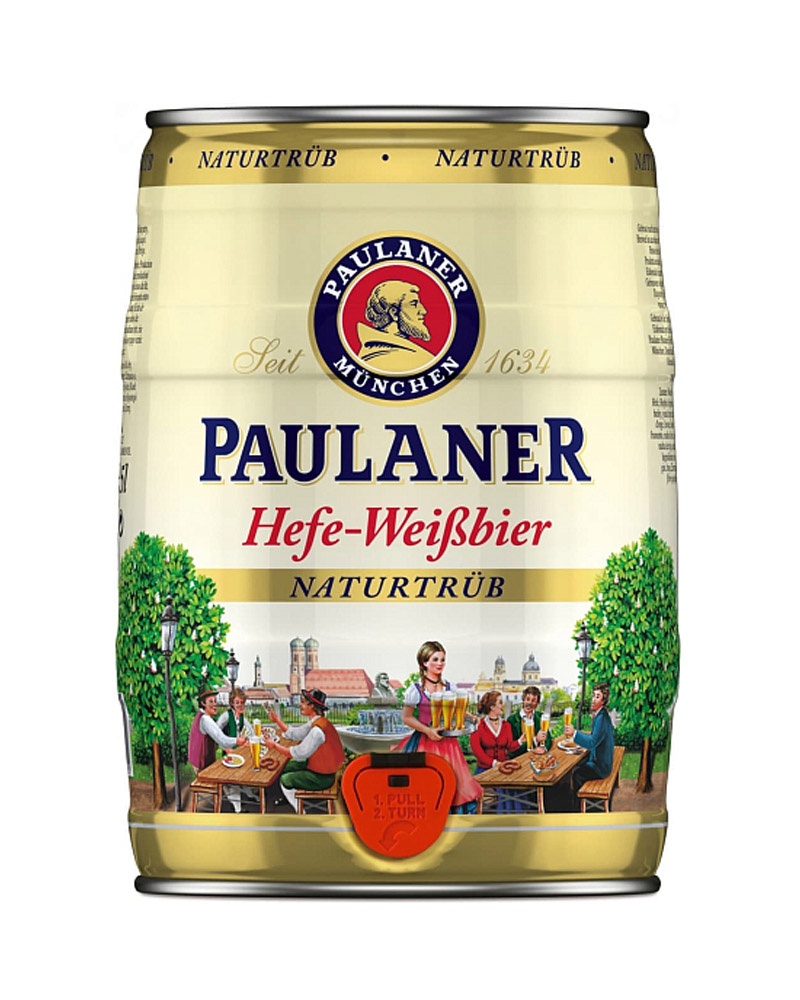 Пиво Paulaner Weissbier 5,5% Can (5L)