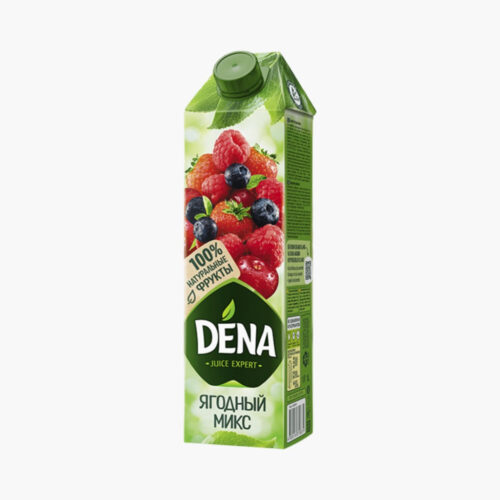 Сок Dena Ягодный Микс, Tetra Pak (1L)