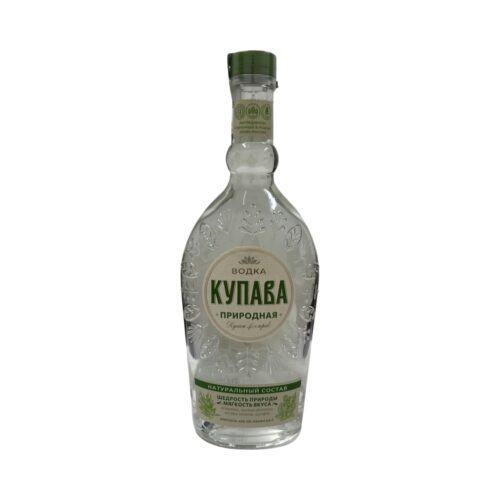 Водка Купава Природная 40% (0,5L)