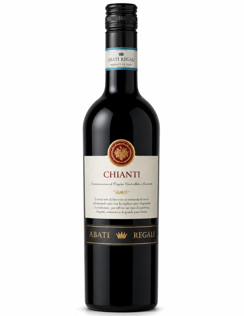 Вино Abati Regali Chianti 12.5% (0.75L)